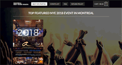 Desktop Screenshot of montrealnewyearstickets.com